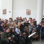 06.01.2015 Kielce. Kościół Franciszkanów. Koncert kolęd w wykonaniu Chórów Okazjonalnego i Fermata. / Stanisław Blinsrub / Radio Kielce