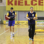 11.01.2015 Kielce. Pierwszy Trenig Vive Tauron Kielce / Stanisław Blinstrub / Radio Kielce