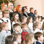 06.01.2015 Kielce. Kościół Franciszkanów. Koncert kolęd w wykonaniu Chórów Okazjonalnego i Fermata. / Stanisław Blinsrub / Radio Kielce