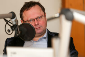 03.01.2016 Radio Kielce. Studio Polityczne. Andrzej Szejna / Stanisław Blinstrub / Radio Kielce