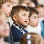 06.01.2015 Kielce. Kościół Franciszkanów. Koncert kolęd w wykonaniu Chórów Okazjonalnego i Fermata. / Stanisław Blinsrub / Radio Kielce