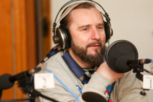 03.01.2016 Radio Kielce. Studio Polityczne. Piotr Liroy Marzec / Stanisław Blinstrub / Radio Kielce