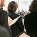 06.01.2015 Kielce. Kościół Franciszkanów. Koncert kolęd w wykonaniu Chórów Okazjonalnego i Fermata. / Stanisław Blinsrub / Radio Kielce