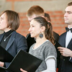 06.01.2015 Kielce. Kościół Franciszkanów. Koncert kolęd w wykonaniu Chórów Okazjonalnego i Fermata. / Stanisław Blinsrub / Radio Kielce