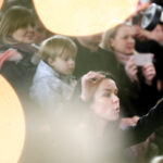 06.01.2015 Kielce. Kościół Franciszkanów. Koncert kolęd w wykonaniu Chórów Okazjonalnego i Fermata. Ewa Robak / Stanisław Blinsrub / Radio Kielce