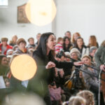 06.01.2015 Kielce. Kościół Franciszkanów. Koncert kolęd w wykonaniu Chórów Okazjonalnego i Fermata. Ewa Robak / Stanisław Blinsrub / Radio Kielce