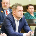 05.01.2016 Kielce. Nadzwyczaja sesja Rady Miasta o odwołanie prezydium rady. Dariusz Kozak / Stanisław Blinstrub / Radio Kielce