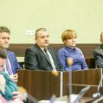 05.01.2016 Kielce. Nadzwyczaja sesja Rady Miasta o odwołanie prezydium rady. Parlamentarzyści PiS / Stanisław Blinstrub / Radio Kielce