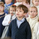 06.01.2015 Kielce. Kościół Franciszkanów. Koncert kolęd w wykonaniu Chórów Okazjonalnego i Fermata. / Stanisław Blinsrub / Radio Kielce