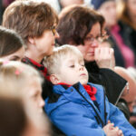 06.01.2015 Kielce. Kościół Franciszkanów. Koncert kolęd w wykonaniu Chórów Okazjonalnego i Fermata. / Stanisław Blinsrub / Radio Kielce