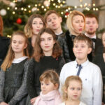 06.01.2015 Kielce. Kościół Franciszkanów. Koncert kolęd w wykonaniu Chórów Okazjonalnego i Fermata. / Stanisław Blinsrub / Radio Kielce