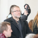 06.01.2015 Kielce. Kościół Franciszkanów. Koncert kolęd w wykonaniu Chórów Okazjonalnego i Fermata. / Stanisław Blinsrub / Radio Kielce