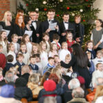 06.01.2015 Kielce. Kościół Franciszkanów. Koncert kolęd w wykonaniu Chórów Okazjonalnego i Fermata. / Stanisław Blinsrub / Radio Kielce