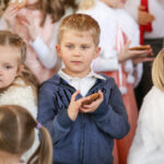 06.01.2015 Kielce. Kościół Franciszkanów. Koncert kolęd w wykonaniu Chórów Okazjonalnego i Fermata. / Stanisław Blinsrub / Radio Kielce