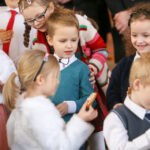 06.01.2015 Kielce. Kościół Franciszkanów. Koncert kolęd w wykonaniu Chórów Okazjonalnego i Fermata. / Stanisław Blinsrub / Radio Kielce