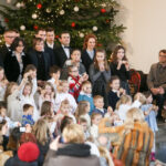 06.01.2015 Kielce. Kościół Franciszkanów. Koncert kolęd w wykonaniu Chórów Okazjonalnego i Fermata. / Stanisław Blinsrub / Radio Kielce