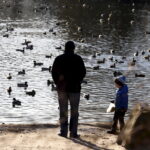 07.02.2016 Kielce. Zimowy, niedzielny spacer w Parku Miejskim. / Jarosław Kubalski / Radio Kielce