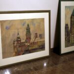 09.02.2016 Kielce. Muzeum Narodowe. Konferencja i przygotowania przed wernisażem wystawy Ryszarda Praussa. / Jarosław Kubalski / Radio Kielce