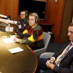 10.02.2016 Kielce. Audycja Punkty Widzenia. / Jarosław Kubalski / Radio Kielce