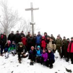 21.02.2016 Zimowe wejście na Łysicę. Łysica szczyt. / Krzysztof Żołądek / Radio Kielce