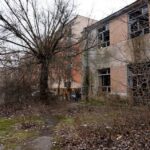 17.02.2016 Ostrowiec Świętokrzyski. Zrujnowana siedziba Gambo. / Teresa Czajkowska / Radio Kielce