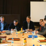 12.2.2016 Pińczów. Spotkanie w sprawie przyszłości kolejki wąskotorowej / Krzysztof Żołądek / Radio Kielce