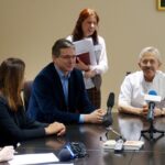 25.02.2016 Kielce . ŚCO. Konferencja na temat rozwoju placówki. / Piotr Michalski / Radio Kielce