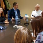 25.02.2016 Kielce . ŚCO. Konferencja na temat rozwoju placówki. / Piotr Michalski / Radio Kielce