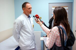 25.02.2016 Kielce . ŚCO. Nowy, teslowy rezonans magnetyczny. Dr Tomasz Dróżdż. / Piotr Michalski / Radio Kielce