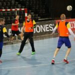 27.02.2016. Trening Vive w Montpellier / Robert Kusiej / Radio Kielce