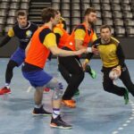 27.02.2016. Trening Vive w Montpellier / Robert Kusiej / Radio Kielce