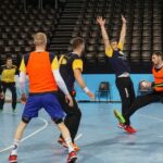 27.02.2016. Trening Vive w Montpellier / Robert Kusiej / Radio Kielce