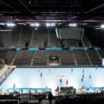 27.02.2016. Trening Vive w Montpellier / Robert Kusiej / Radio Kielce