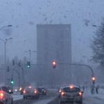 04.02.2016. Trudne warunki na kieleckich drogach / Jarosław Kubalski / Radio Kielce