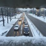 04.02.2016. Trudne warunki na kieleckich drogach / Jarosław Kubalski / Radio Kielce