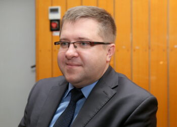 17.02.2016. Grzegorz Orawiec - dyrektor Departamentu Polityki Regionalnej Świętokrzyskiego Urzędu Marszałkowskiego / Kamil Król / Radio Kielce