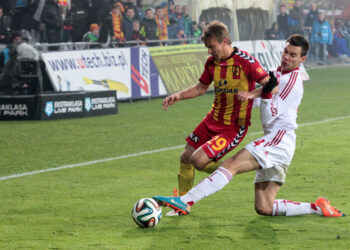 Korona Kielce - Wisła Kraków 3:2 (31.10.2014) / Krzysztof Żołądek / Radio Kielce