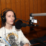 21.02.2016 w DDD gościli przedstawiciele Effectora Kielce. Adrian Buchowski (przyjmujący)  i Adam Swaczyna (asyst. trenera) / Marek Wtorek / Radio Kielce