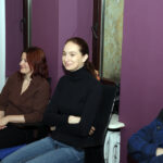 21.02.2016 w DDD gościli przedstawiciele Effectora Kielce. Adrian Buchowski (przyjmujący)  i Adam Swaczyna (asyst. trenera) / Marek Wtorek / Radio Kielce