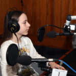 21.02.2016 w DDD gościli przedstawiciele Effectora Kielce. Adrian Buchowski (przyjmujący)  i Adam Swaczyna (asyst. trenera) / Marek Wtorek / Radio Kielce