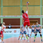 25.02.2016. 19. kolejka PlusLigi siatkarzy: Politechnika Warszawa - Effector Kielce / Kamil Król / Radio Kielce