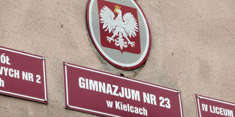 Gimnazjum nr 23 w Kielcach / Wojciech Habdas / Radio Kielce