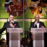 05.02.2016 Kielce. Gala 64 Plebiscytu Sportowego. Prowadzący Marek Cender i Rafał Szymczyk. / Jarosław Kubalski / Radio Kielce