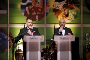 05.02.2016 Kielce. Gala 64 Plebiscytu Sportowego. Prowadzący Marek Cender i Rafał Szymczyk. / Jarosław Kubalski / Radio Kielce