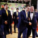 05.02.2016 Kielce. Gala 64 Plebiscytu Sportowego. Drużyna roku 2015 Vive Tauron Kielce. / Jarosław Kubalski / Radio Kielce