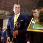 05.02.2016 Kielce. Gala 64 Plebiscytu Sportowego. Najpopularniejszy trener. Miejsce pierwsze. Tałant Dujszebajew