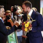 05.02.2016 Kielce. Gala 64 Plebiscytu Sportowego. Najpopularniejsi sportowcy 2015 roku. 7. Daniel Adamiec (Rushh, boks). / Jarosław Kubalski / Radio Kielce