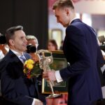 05.02.2016 Kielce. Gala 64 Plebiscytu Sportowego. Najpopularniejsi sportowcy 2015 roku. 3. Sławomir Szmal (Vive, piłka ręczna). / Jarosław Kubalski / Radio Kielce