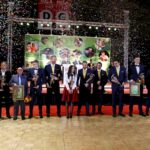 05.02.2016 Kielce. Gala 64 Plebiscytu Sportowego. Najpopularniejsi sportowcy 2015 roku. 2. Michał Jurecki (Vive Tauron Kielce, piłka ręczna). / Jarosław Kubalski / Radio Kielce