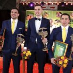 05.02.2016 Kielce. Gala 64 Plebiscytu Sportowego. Tytuł Najpopularniejszego Sportowca Województwa Świętokrzyskiego w 2015 roku otrzymuje Mateusz Bieniek (Effector Kielce). / Jarosław Kubalski / Radio Kielce